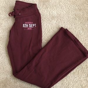 Burgundy Fitness Pants
